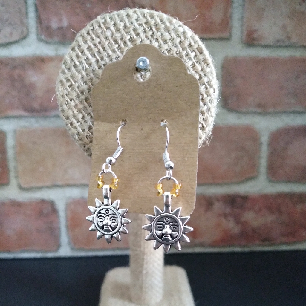 Sun Face Earrings Sun Face Earrings